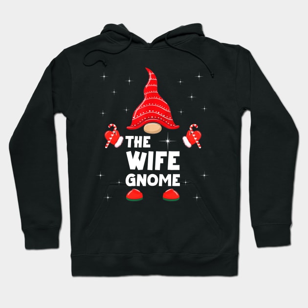 The Wife Gnome Matching Family Christmas Pajama Hoodie by Foatui